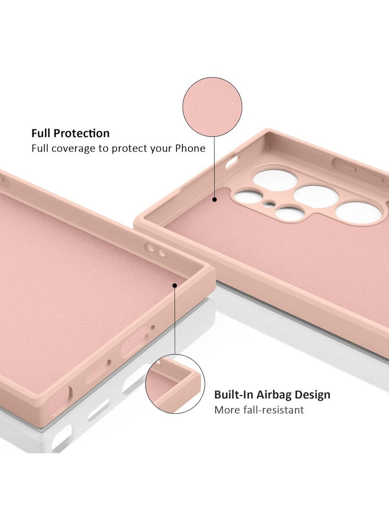 Houmt Samsung Galaxy S25 Ultra Case Cover Liquid Silicone Slim Full-Body Protective Cover Compatible with Samsung Galaxy S25 Ultra 5G - Image 4