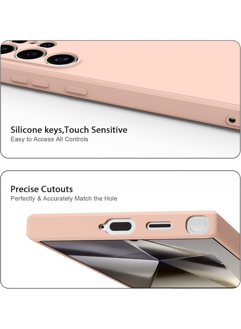 Houmt Samsung Galaxy S25 Ultra Case Cover Liquid Silicone Slim Full-Body Protective Cover Compatible with Samsung Galaxy S25 Ultra 5G - Image 5