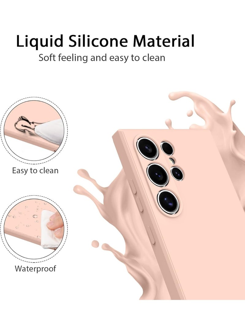 Houmt Samsung Galaxy S25 Ultra Case Cover Liquid Silicone Slim Full-Body Protective Cover Compatible with Samsung Galaxy S25 Ultra 5G - Image 3