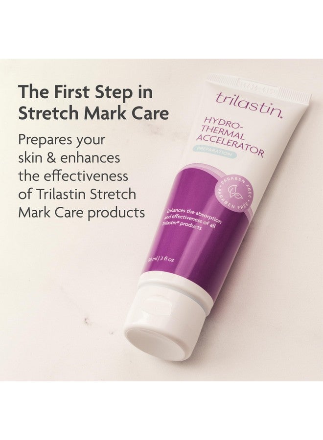 TriLASTIN Hydro-Thermal Accelerator - Moisturizer (3oz / 88ml) | Vitamin-Infused Skin Serum | Pregnancy and Postpartum Skin Care for Stretch Mark Prevention | Hypoallergenic and Paraben-Free Formula - Image 3