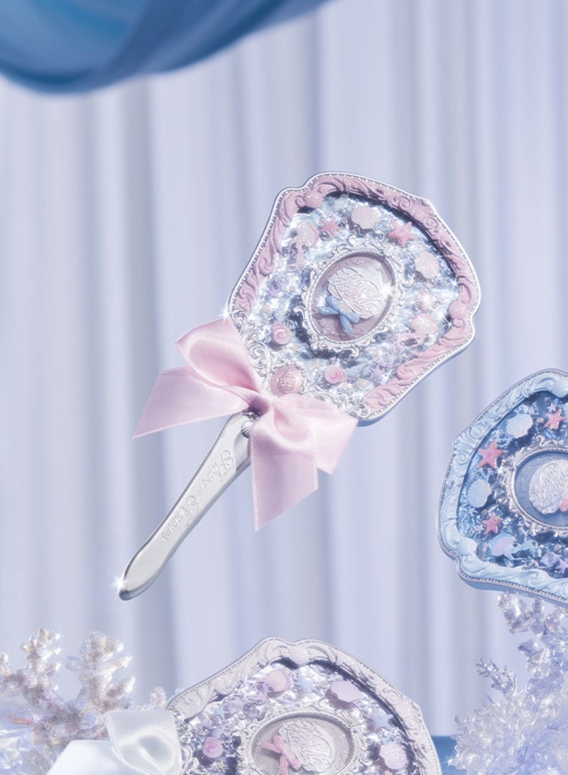 Flower Knows Shell's Jewel Hand Mirror - Pink Seashell  - Image 3
