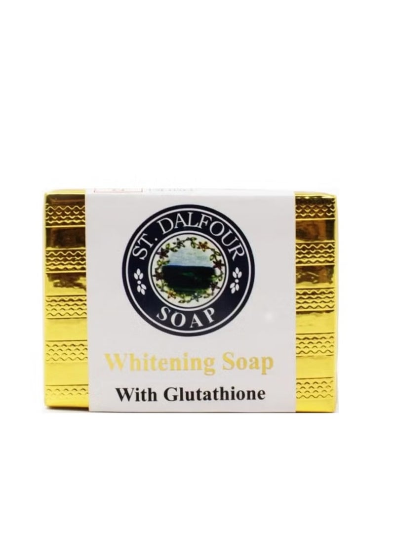 St.Dalfour St. Dalfour Whitening Soap with Glutathione, Vitamin C & E -135g