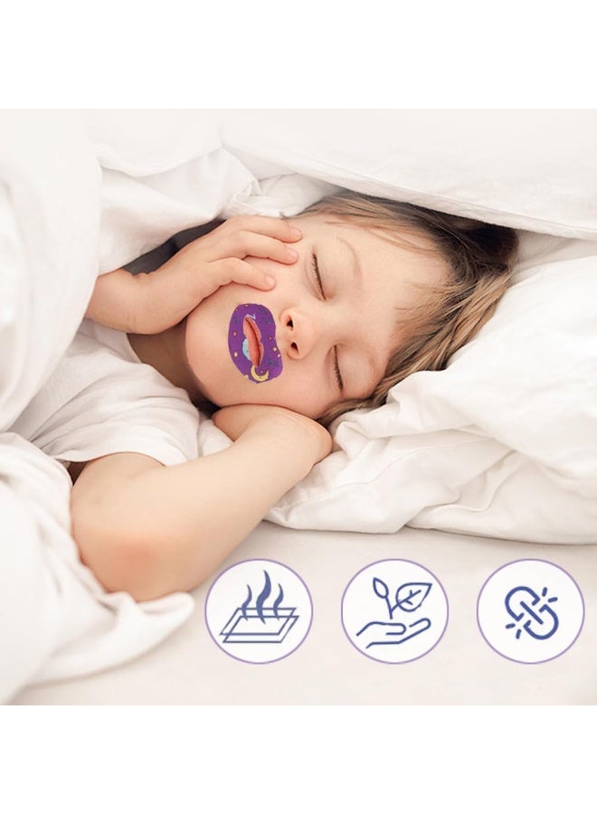 Al Kanzi 30Pcs Anti-Snoring Mouth Strips, Gentle Sleep Tape for Nasal Breathing, Reduces Snoring & Dry Mouth, Hypoallergenic Adhesive Patches for Restful Sleep (Standard) - Image 3