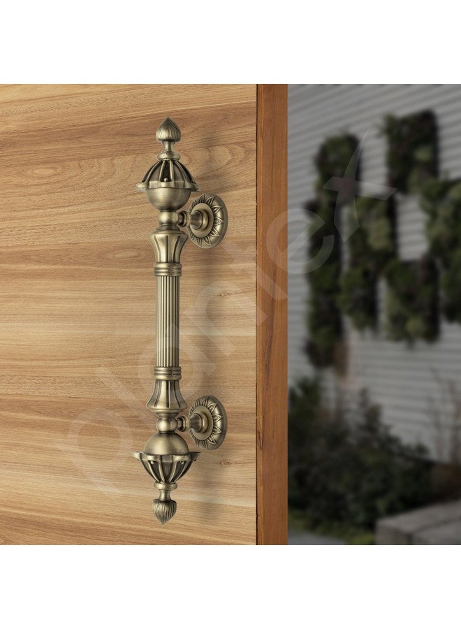 plantex Plantex Main Pull Handle Door Handle/13 Inch Main Door Handle/Wooden Door Handle/Pull-Push Door Handle/Door Accessories - Pack of 1 (S-136-Brass Antique) - 3 Years Warranty  - Image 4