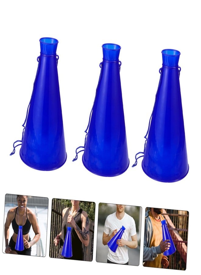 Sosoport Cheer Megaphone 4-Pack Plastic Cheering Horns for Kids Sports Games Parties Football Match Noisemaker Toy - Image 2