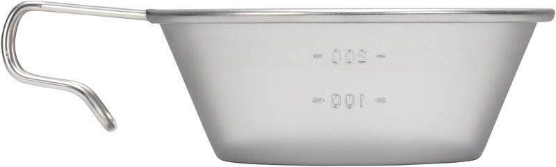 Snow Peak Sierra Cup E-103 - Lightweight Stainless Steel Camping Cup, Made in Japan, 10.9 fl. oz. - Image 3