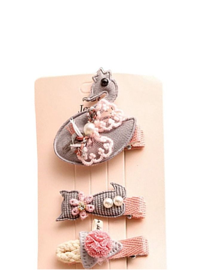 Generic - 6-Piece Cute Korean Style Hair Clips - Image 1