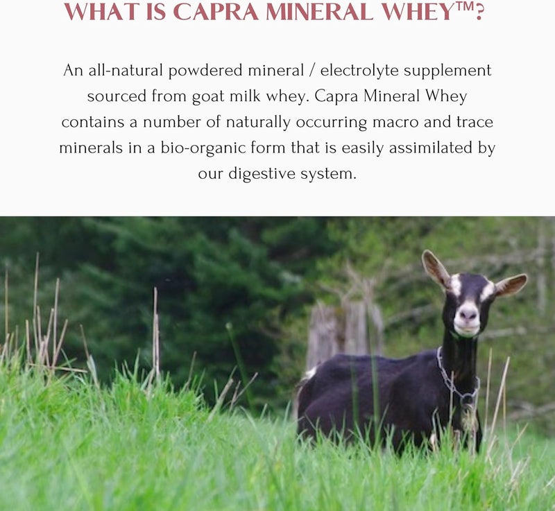 MT. CAPRA SINCE 1928 Capra Mineral Whey - 360g - Image 4