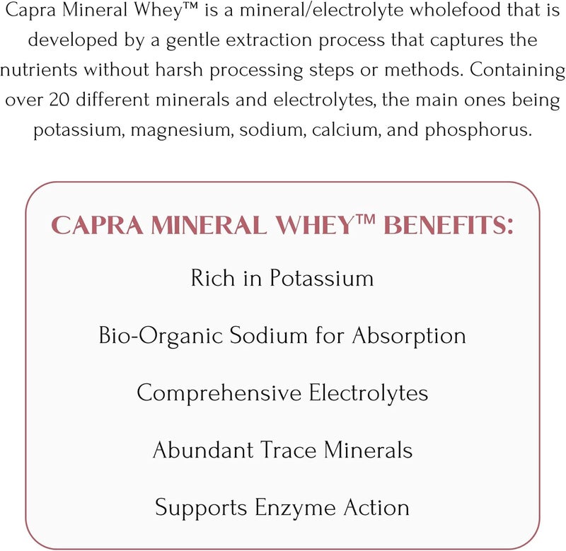 MT. CAPRA SINCE 1928 Capra Mineral Whey - 360g - Image 5