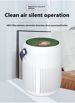 Elysium Air Purifier, H13 HEPA Air Purifier, Portable Purifier, 3 Operating Modes, Air Quality Detect, Type-C Plug, Low Noise, Filter Replace  - Image 2