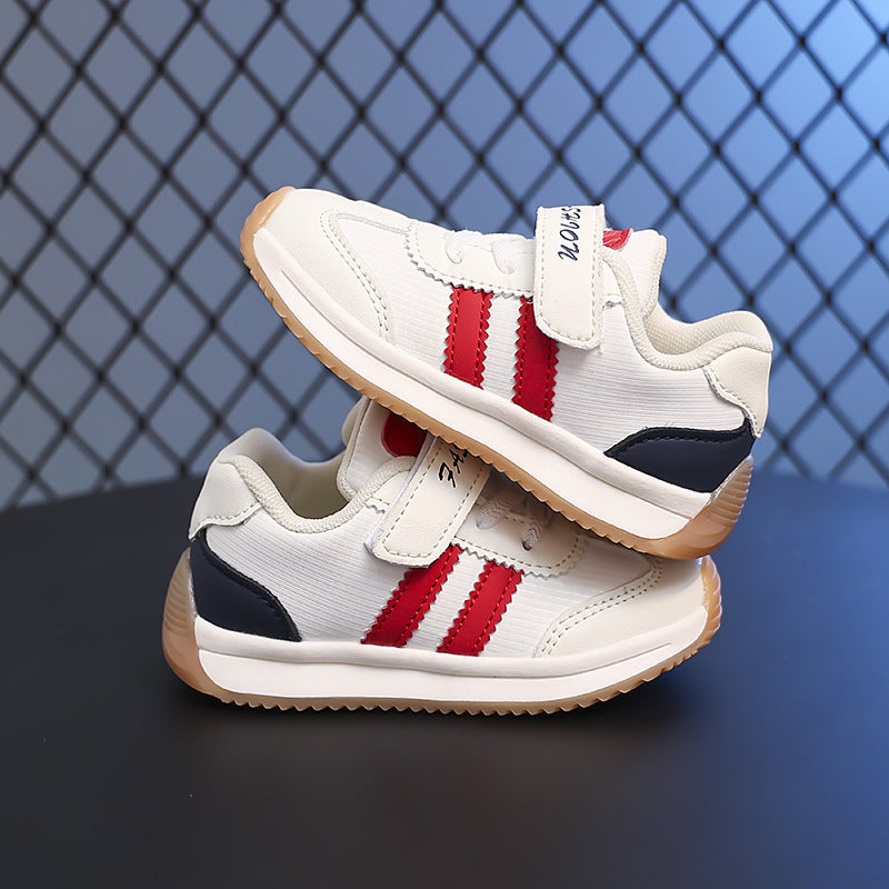 2025 Four Seasons New Children'S Baby Shoes Children'S Functional Casual Forrest Gump Shoes Women'S Anti-Slip Velcro Soft Sole Plaid - Image 5