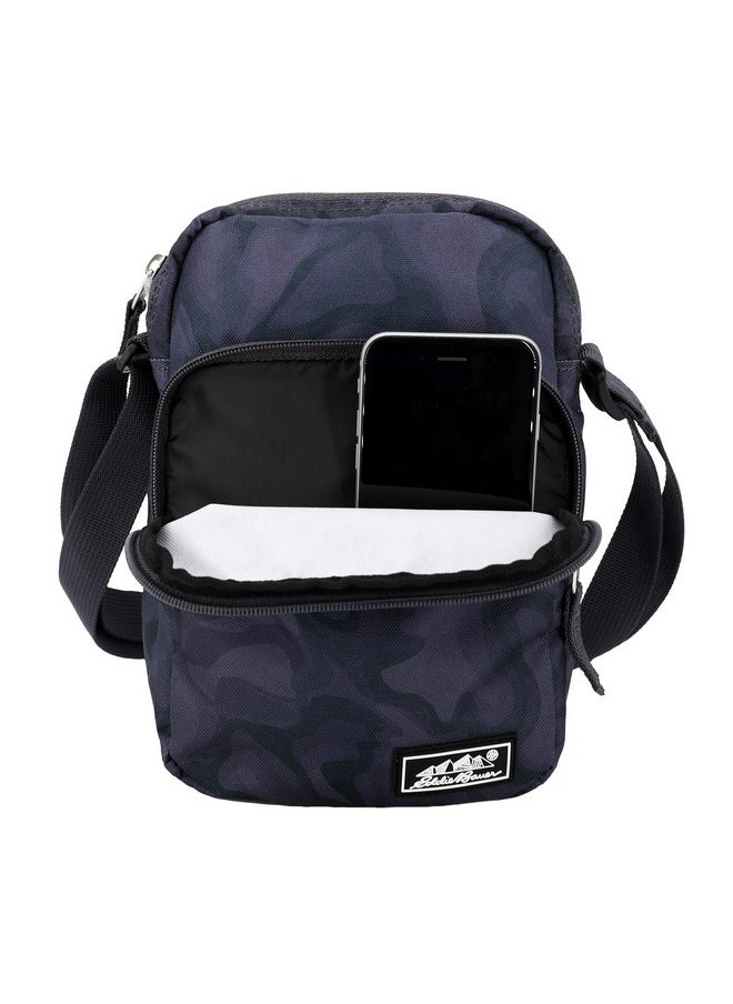 Eddie Bauer - Jasper Crossbody Bag With Zippered Main Compartment And Adjustable Shoulder Strap Frost Gray - Image 1