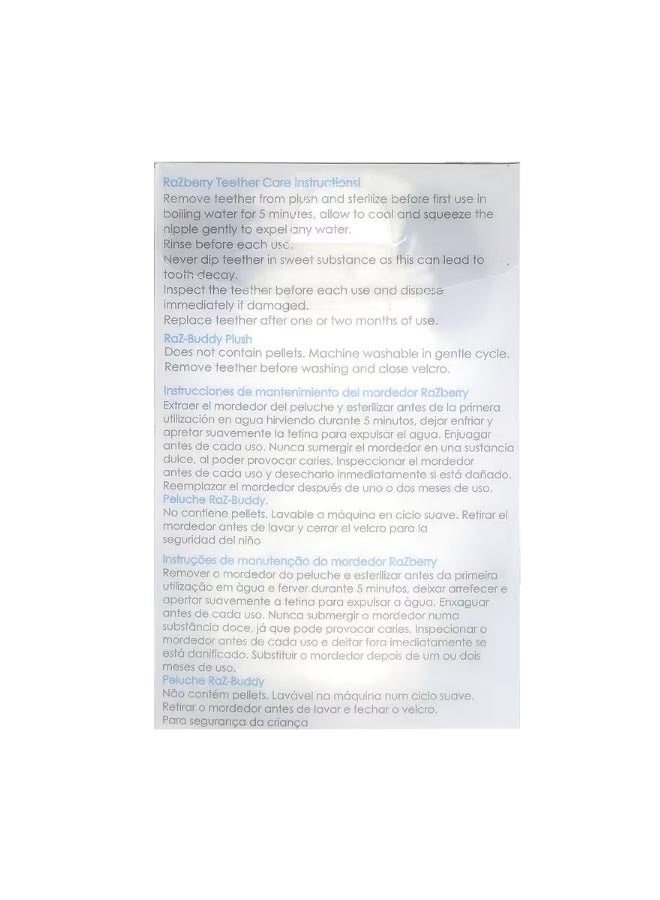 Razbaby Teether Holder Detachable Teether 0 Months Panda 1 Count - Image 2