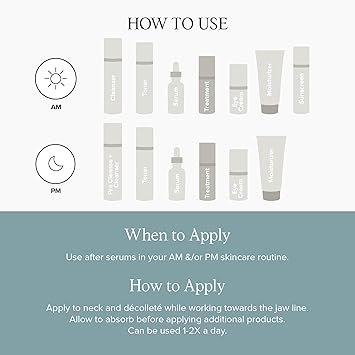 DRMTLGY Advanced Neck Firming Cream Tightening Lifting Sagging Skin Peptides Vitamin E 18 oz - Image 5