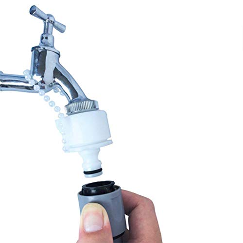POODLES Pet Bathing Tool Shower Sprayer and Scrubber Handheld Massage Hose Pipe and 2 Faucet for Pet 7.5 ft - Image 3