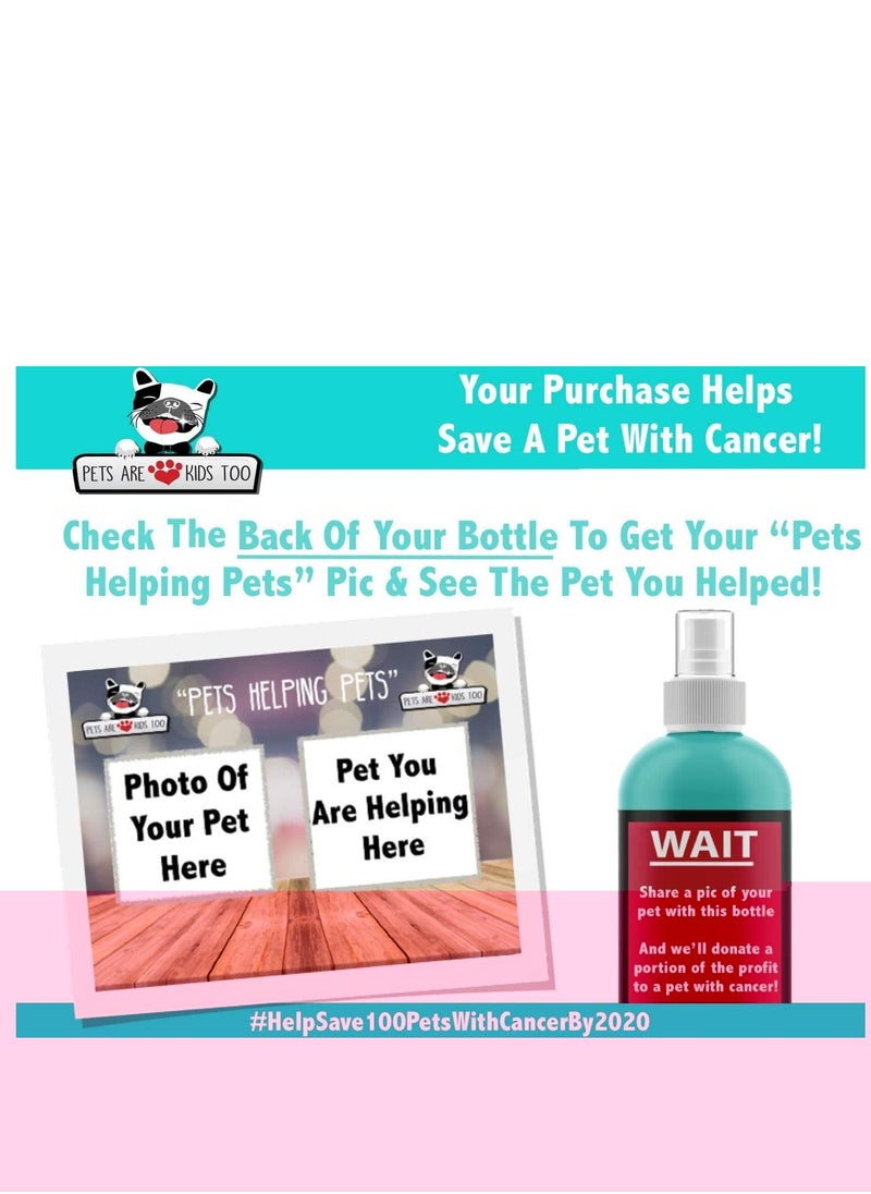 Pets Are Kids Too Pets Are Kids Too Premium Pet Dental Spray Large - 8 fl oz- pack of 1 - Eliminate Bad Dog Breath & Bad Cat Breath Fights Plaque Tartar & Gum Disease Without Brushing Add to Water Digestive Aid  - Image 5