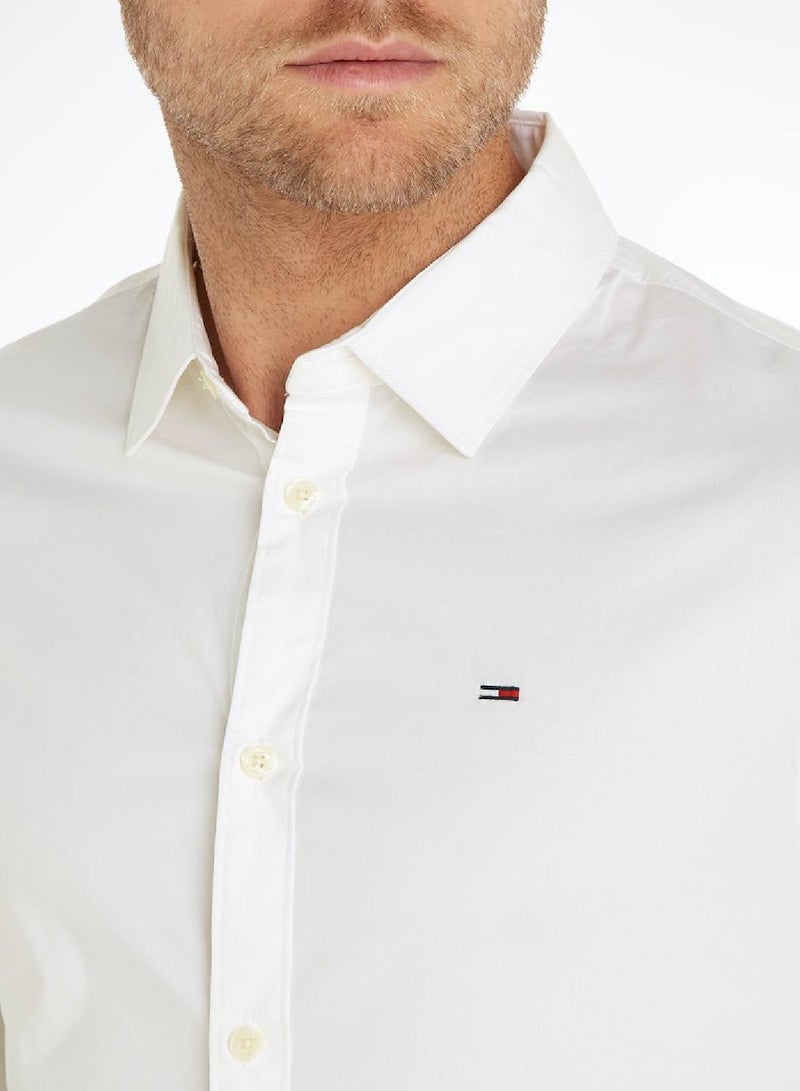 TOMMY JEANS Slim Stretch Shirt - Image 4