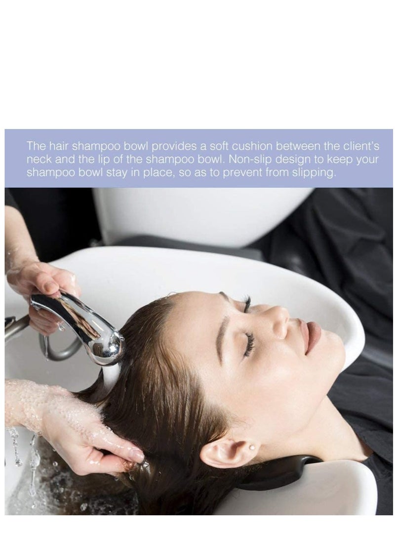 Shampoo Bowl Neck Cushion,Shampoo Bowl Neck Cushion, Soft Gel Neck Rest Pillow for Salon Hair Wash Sink Basin Accessories - Image 2