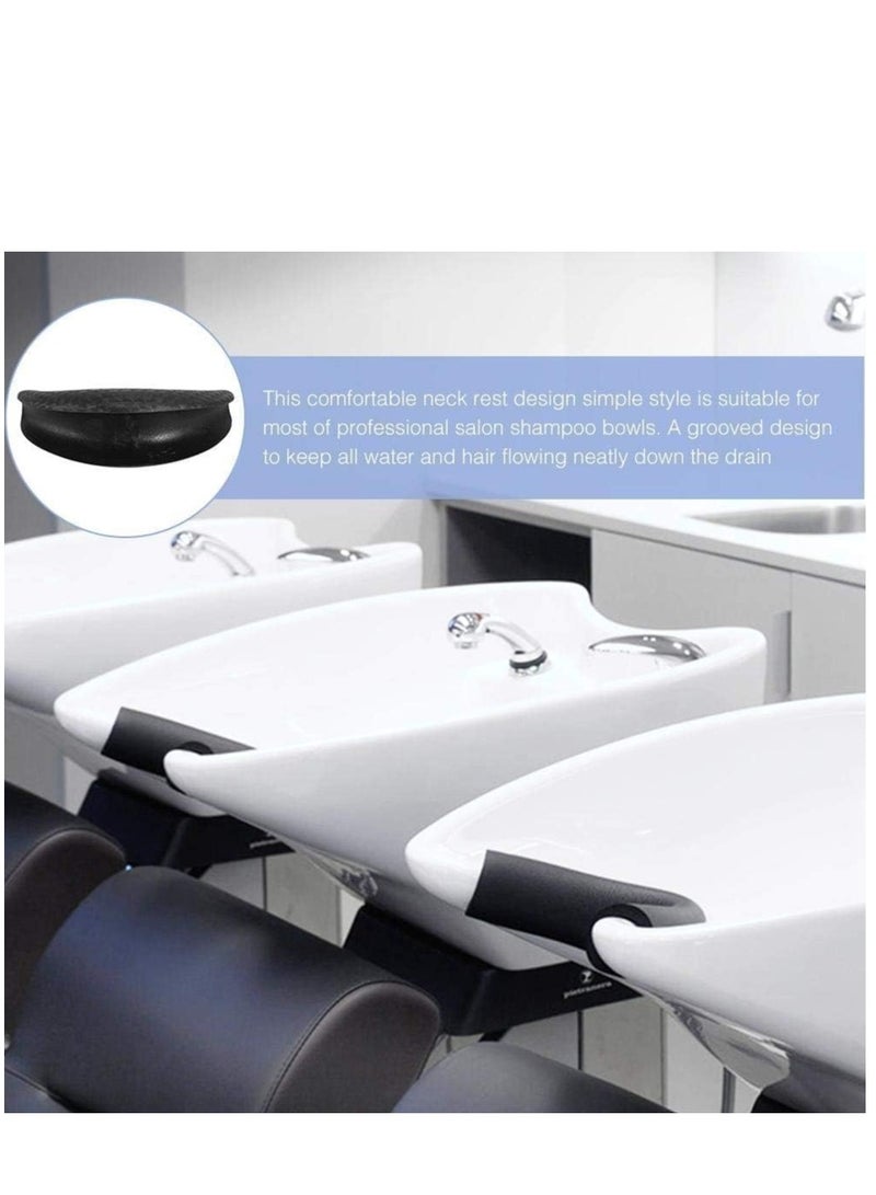 Shampoo Bowl Neck Cushion,Shampoo Bowl Neck Cushion, Soft Gel Neck Rest Pillow for Salon Hair Wash Sink Basin Accessories - Image 3