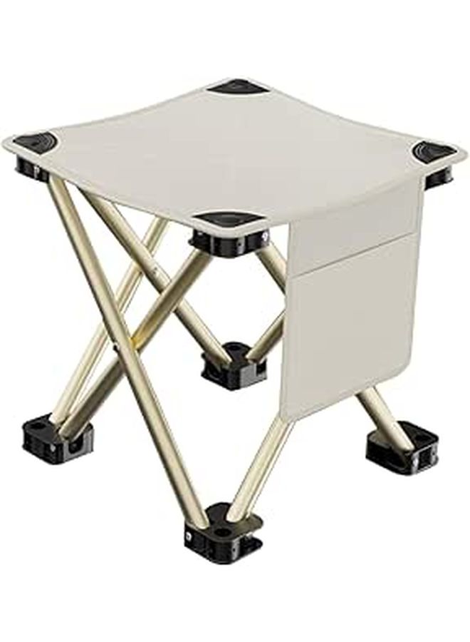 Compact Folding Stool Lightweight Portable Outdoor Seat For Camping Fishing Hiking Picnic - Image 1