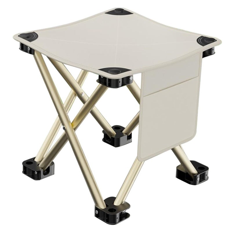 Compact Folding Stool Lightweight Portable Outdoor Seat For Camping Fishing Hiking Picnic - Image 2