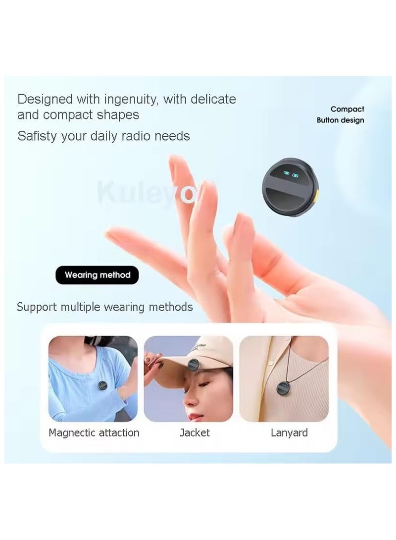 أداك ميكروفون ADAK SX21 اللاسلكي، 2.4 جيجا هرتز، 2 في 1، لافاليير، للهاتف المحمول، التسجيل، المقابلات، مدونة الفيديو | ميكروفون مكثف للبث المباشر - Image 2