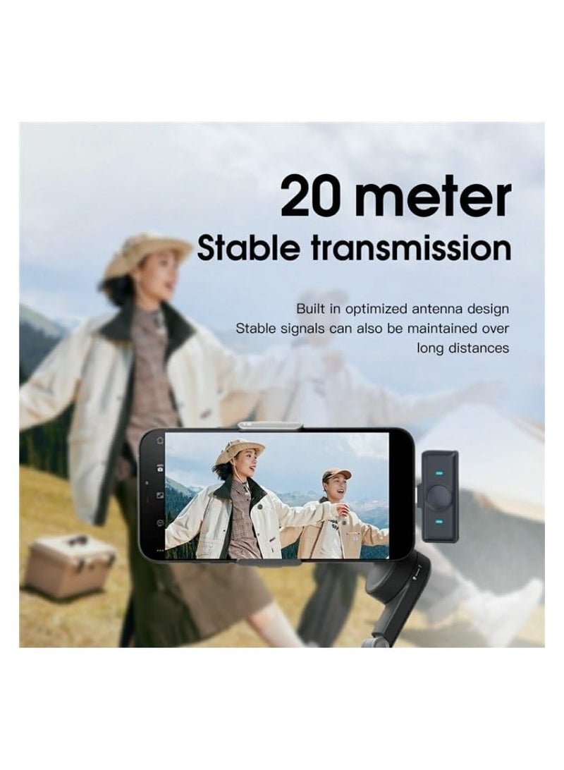 أداك ميكروفون ADAK SX21 اللاسلكي، 2.4 جيجا هرتز، 2 في 1، لافاليير، للهاتف المحمول، التسجيل، المقابلات، مدونة الفيديو | ميكروفون مكثف للبث المباشر - Image 4