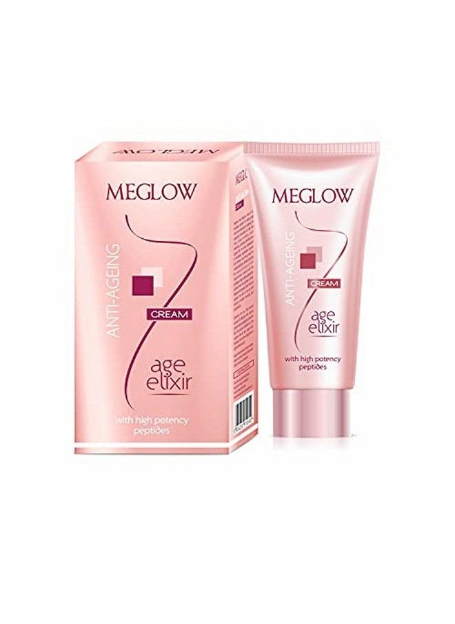 MEGLOW - Anti Ageing Cream 30 Gm Combo Pack Of 2 With Pure Radiance;High Potency Peptides Firming Helps Hydrating Toning Brightens And Rejuvenating Dull Skin - Image 1