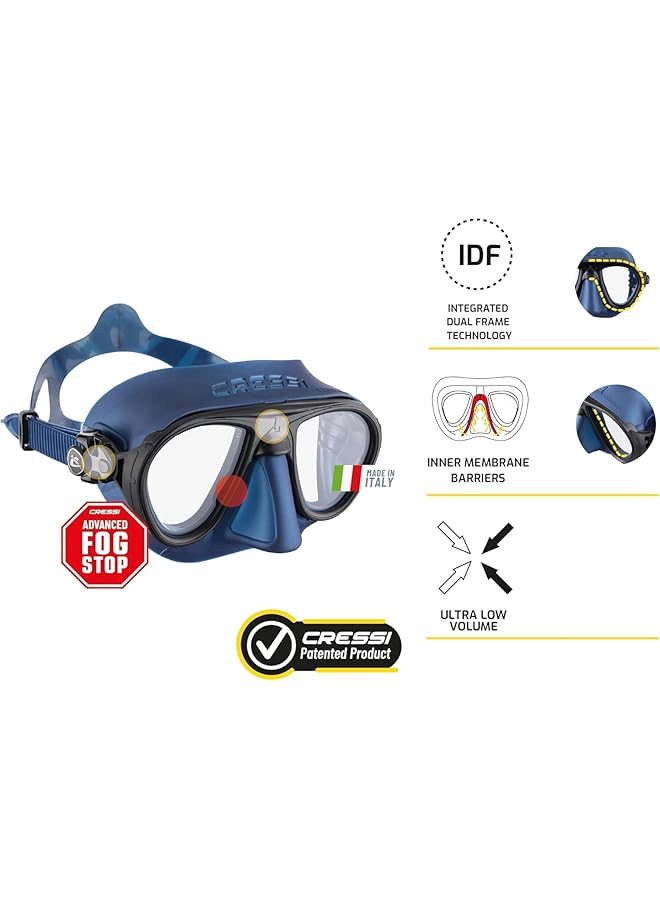 Cressi Calibro Anti Fog Diving Mask Unisex Adults - Image 2