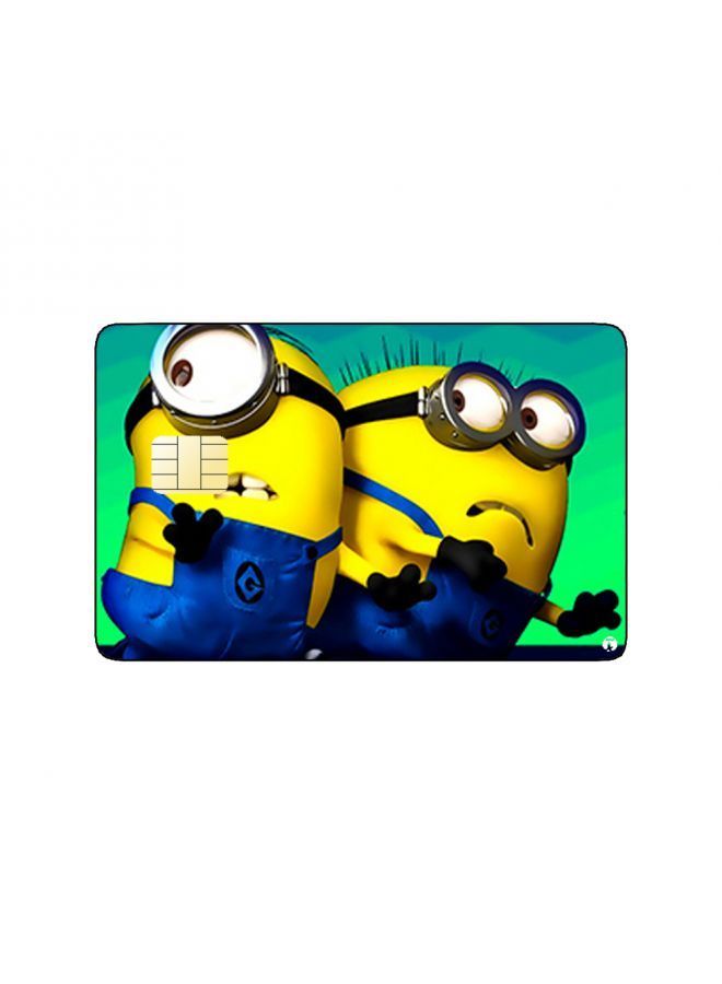 RKN PRINTED BANK CARD STICKER Animation Minions By Illumination - Image 2