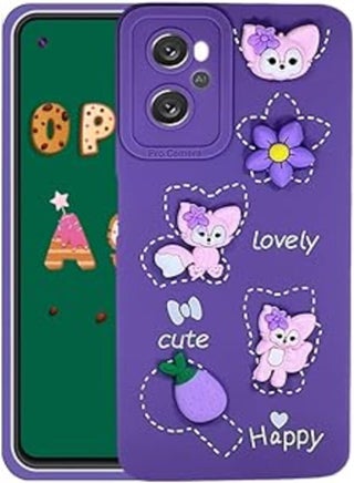 Silicon Mobile Magic Case Microfiber Lining with 3D Candy Shapes For Oppo Realme 9i / Oppo A96 (Cats in purple) - pzsku/ZF5648EF62016185706BDZ/45/_/1713736316/947093a9-cc37-4230-bad1-e269731cd799