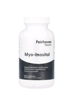 fairhaven health Myo-Inositol 2,000 mg 120 Capsules 500 mg per Capsule  - Image 1