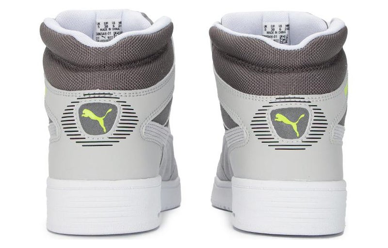 PUMA Slipstream Mid Tech 'White Grey' - Image 4