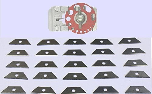 CopperMine 25x PREMIUM Mini Utility Knife Replacement Blade Pack Compatible with CopperMine Handheld Wire Stripper (Machine not Included) - Image 3
