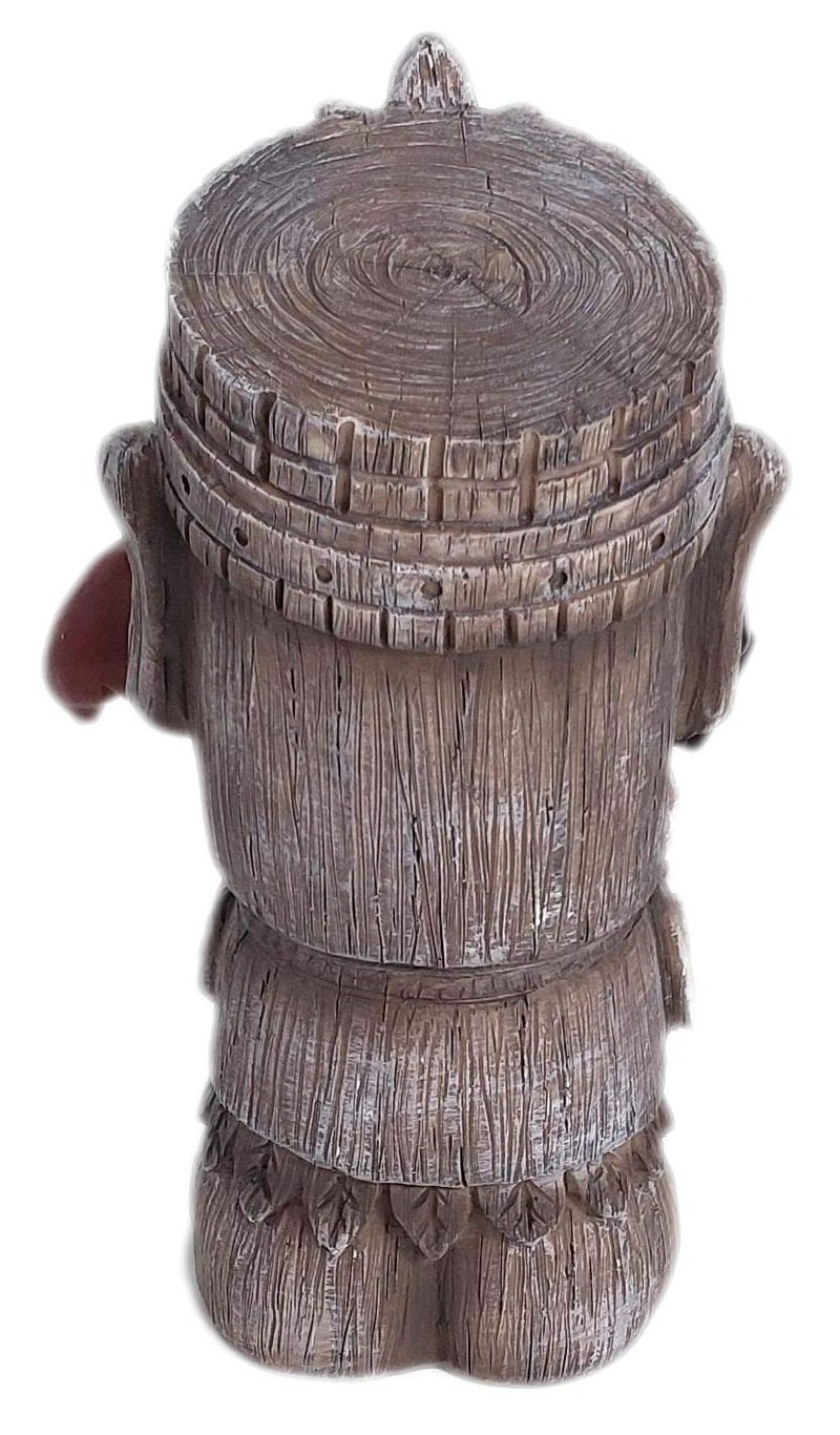 Funny Guy Mugs Garden Gnome Statue - Tiki and A Gnome - Indoor/Outdoor Garden Gnome Sculpture for Patio, Yard or Lawn - Image 5