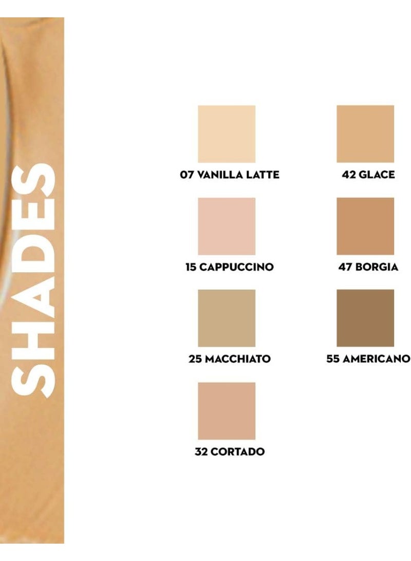 شوجر كوزماتيكس كريم بي بي "إلهة العيوب" من سوغار كوزماتيكس بعامل حماية من الشمس 30+ - 07 لاتيه فانيليا (فاتح) تركيبة خفيفة الوزن تدوم طويلاً - Image 2