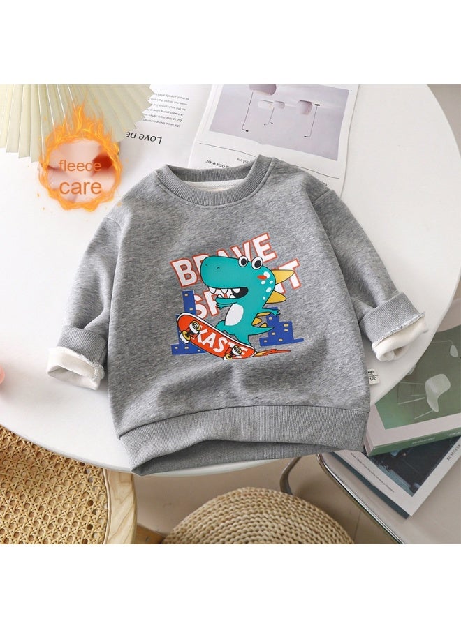 سويت شيرت الأطفال من القطن الخالص لخريف 2025