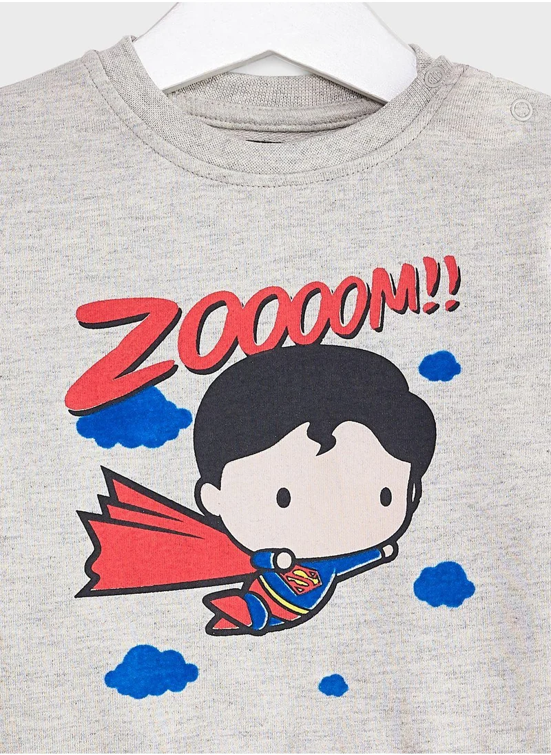 Warner Bros Infant Superman Sweatshirt