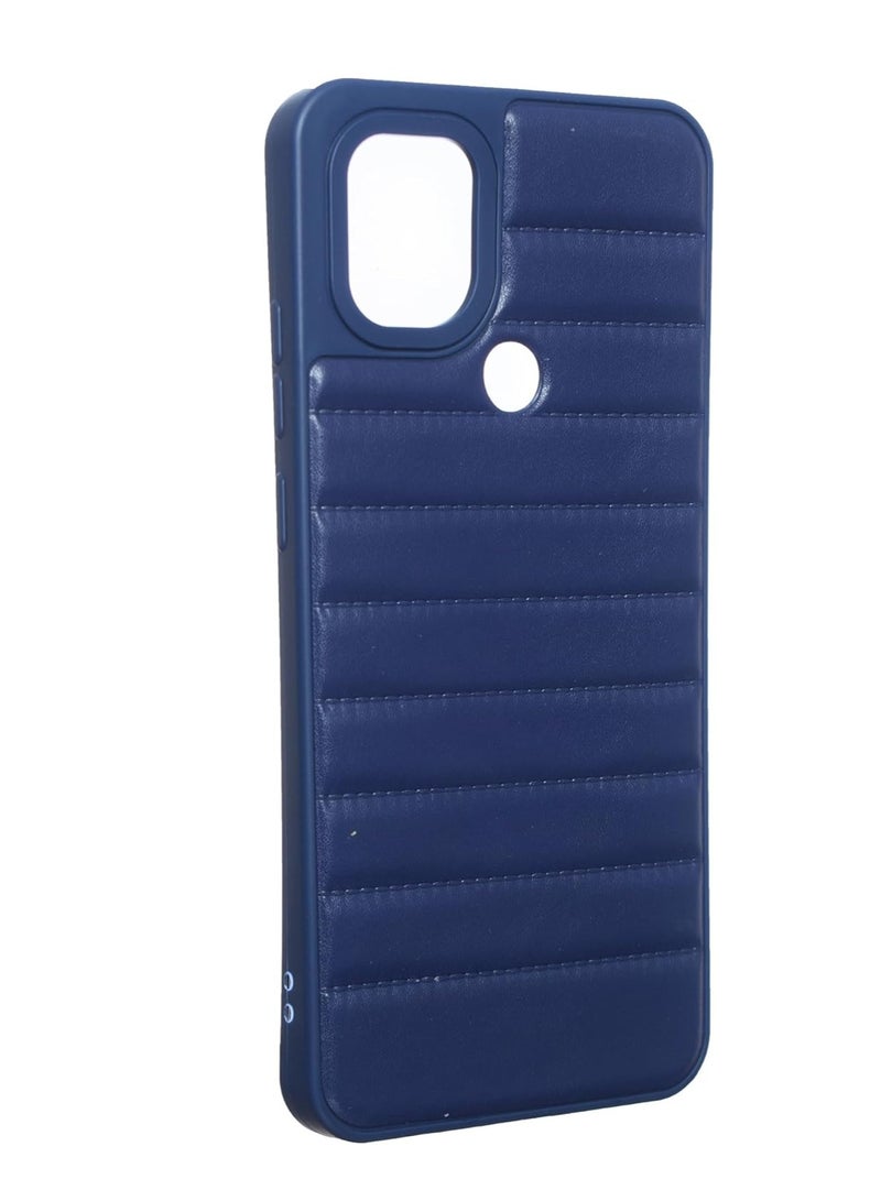 Plain Polypropylene Back Cover for Xiaomi Redmi A1 Plus, A2 Plus - Navy Blue - Image 2