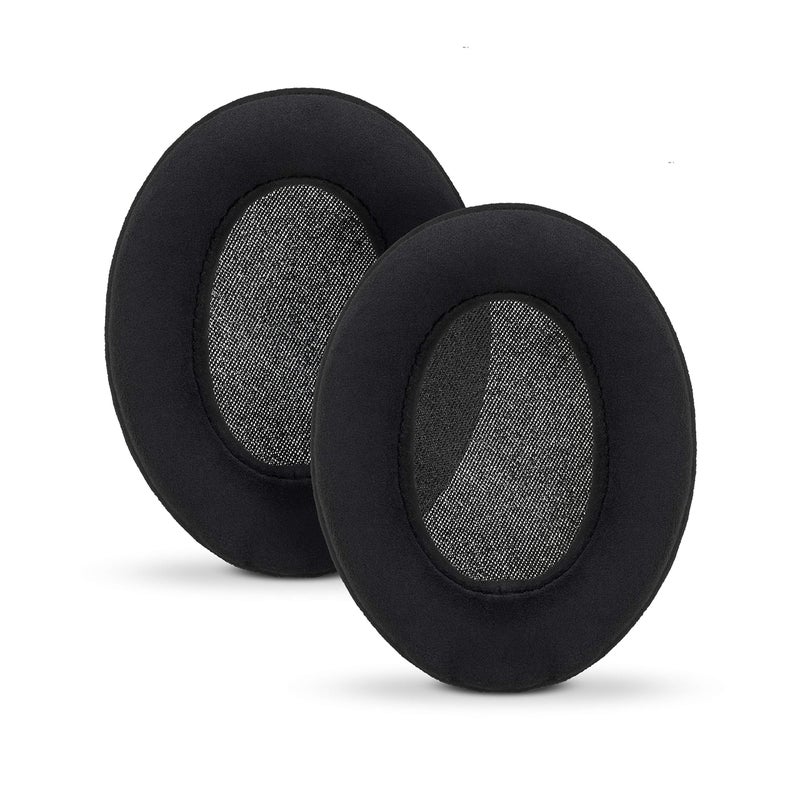 BRAINWAVZ Micro Suede Replacement Ear Pads for HyperX Cloud Alpha ATH M50X Steelseries Arctis Logitech G Pro More Headphones Soft Velour Memory Foam Long Lasting Earpads by Brainwavz - Image 2