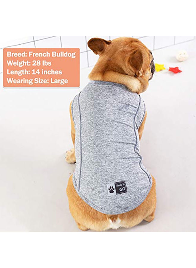 NIBEMINENT Kyeese Dog Shirts Grey L - Image 4