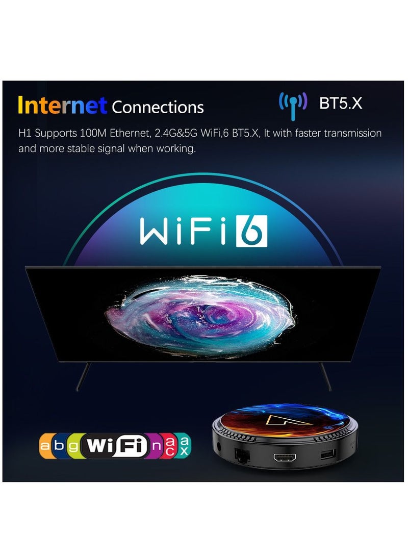 Furtey - TV Box Android 12.0 Allwinner H618 Quad Core ARM Cortex A53 Support BT5.0 Wifi6 Smart TV Box - Image 1