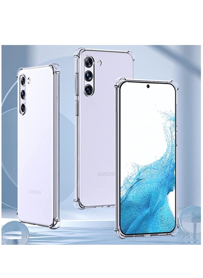 YoYoTech Samsung Galaxy S23 5G Case Crystal Clear Shockproof Soft TPU Cover With 4 Corner Bumper Protection  - Image 3