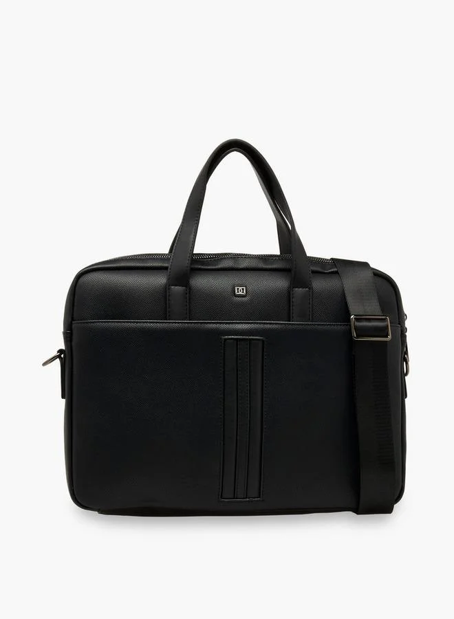 دوتشيني Men Detachable Strap Laptop Bag