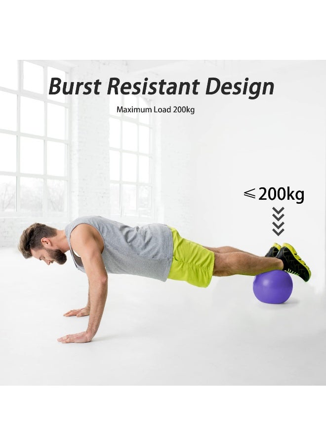 PROIRON Pilates Ball 25cm Mini Ball Small Exercise Ball for Pilates, Yoga, Core Training, Physical Therapy, Balance, Stability, Stretching - Image 4