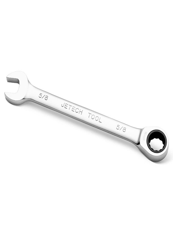 Jetech 5/8 Inch Ratcheting Combination Wrench, 12PT 72 Tooth Box End Wrench, SAE Gear Spanner Made with Forged and Heat-Treated Cr-V Steel - Image 1