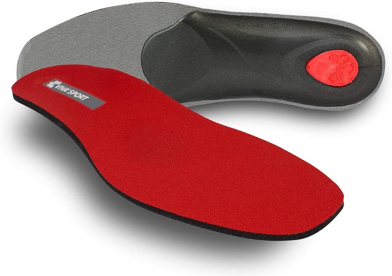 Pedag Viva Sport Orthotic Inserts Arch Support Metatarsal Pad Ideal for Low High Impact Activities Soft Vegan Friendly Handmade in Germany 1 Pair Men US 13 EU 46