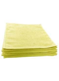 MAXQON Pack Of 10 - Face Towel - 100% Cotton Small Size (30x30cm) Highly Absorbent And Super Durable  - Image 1