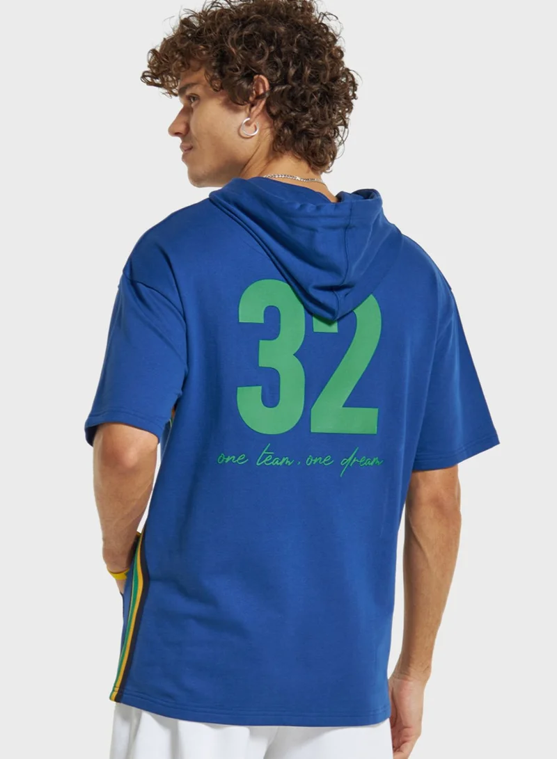 Kappa Logo Patch Hoodie