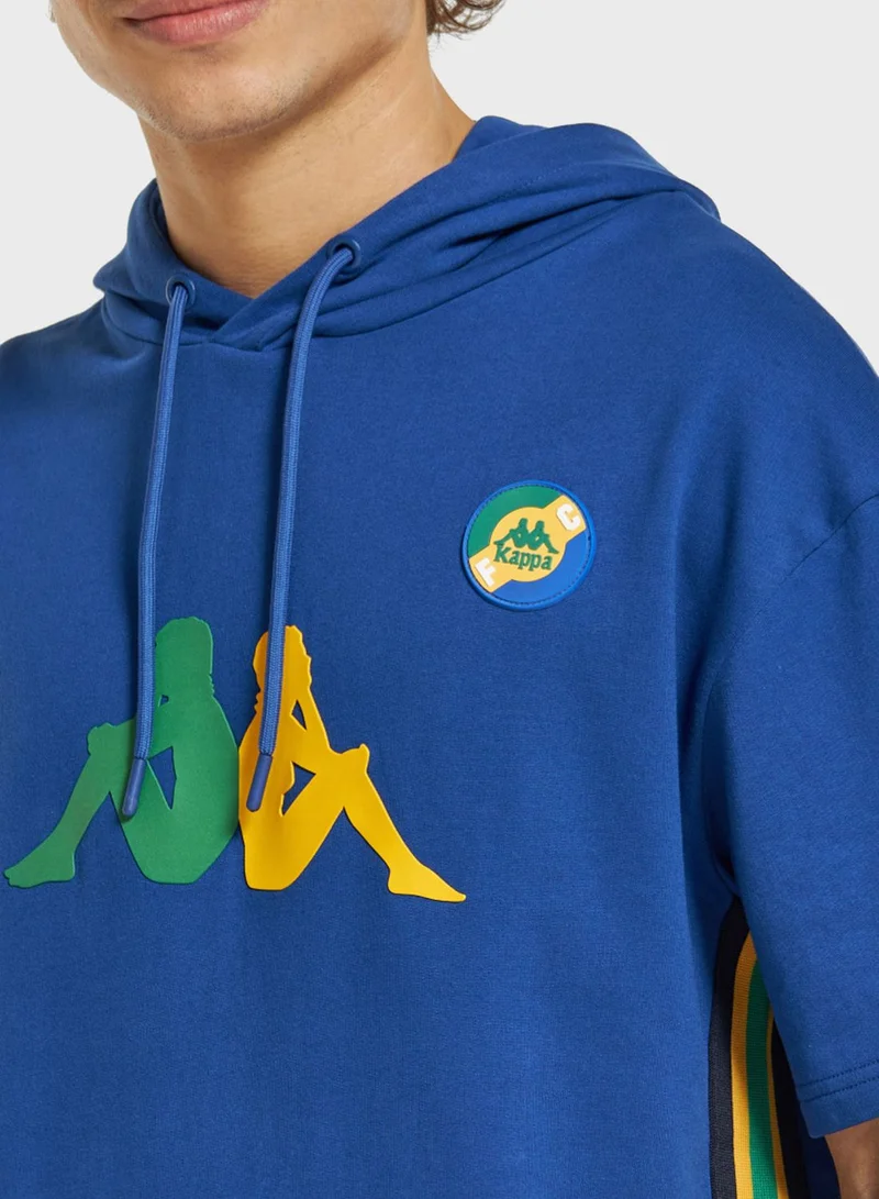 Kappa Logo Patch Hoodie